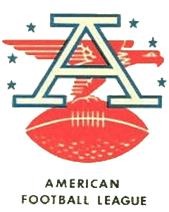 American Football League 1960-1969 Logo vinyl decal